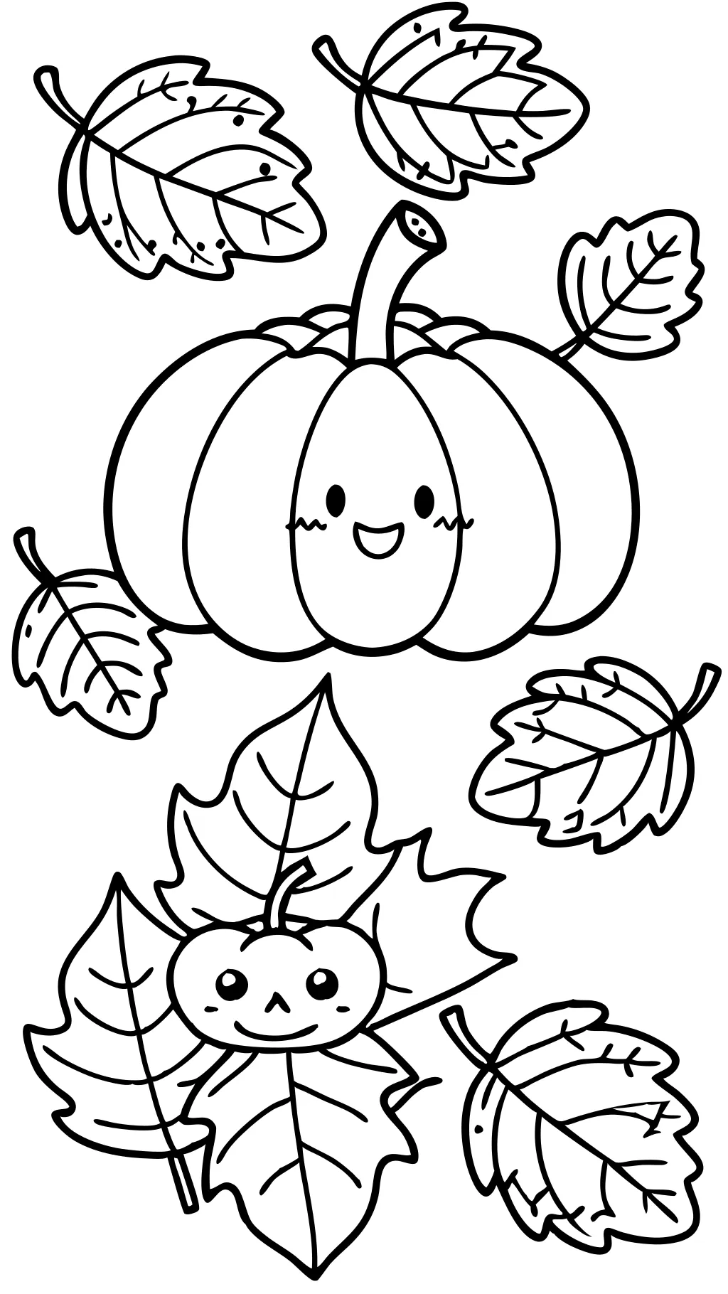 free fall coloring pages printable